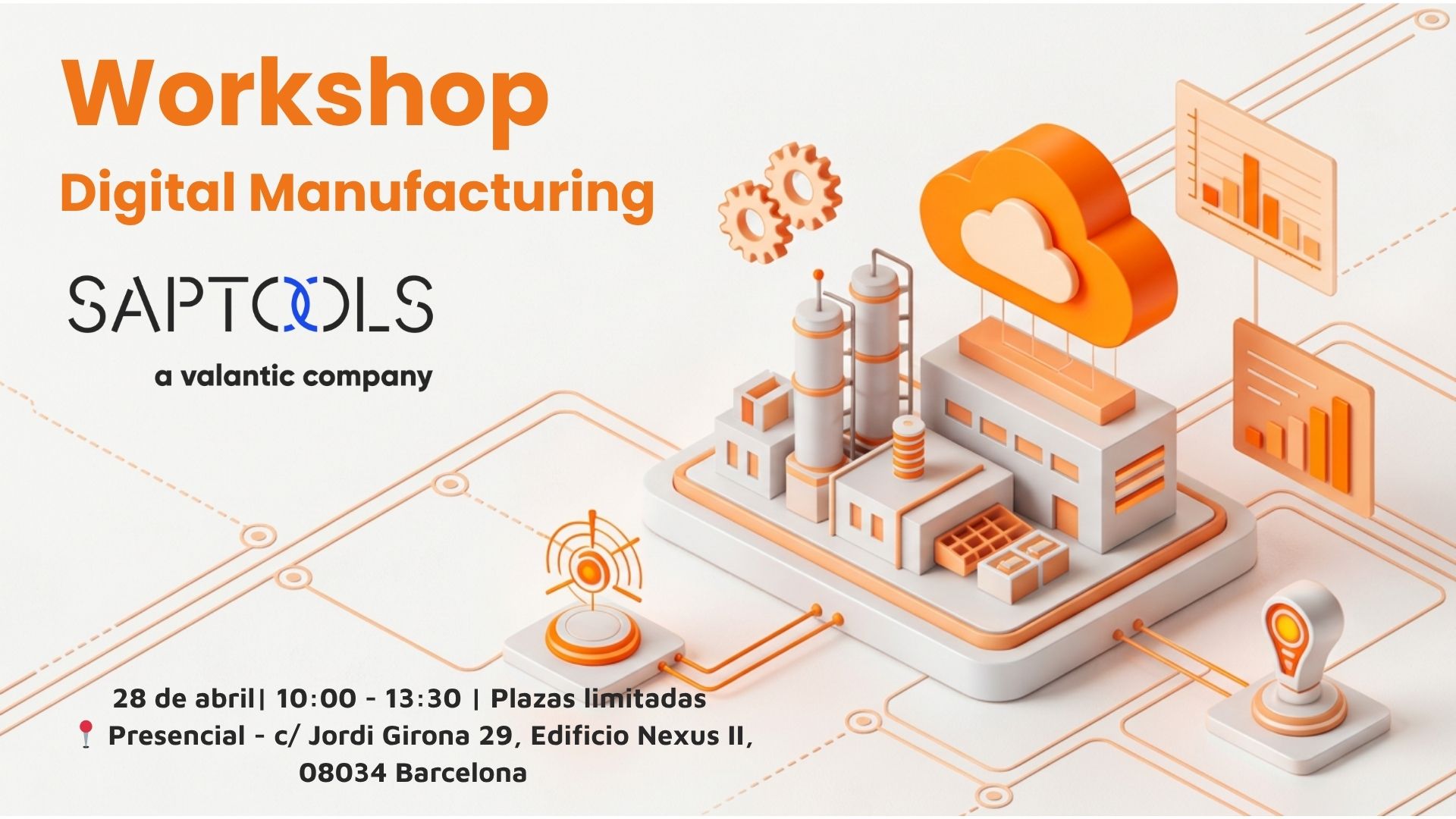 Digital manufacturing bilbao evento saptools